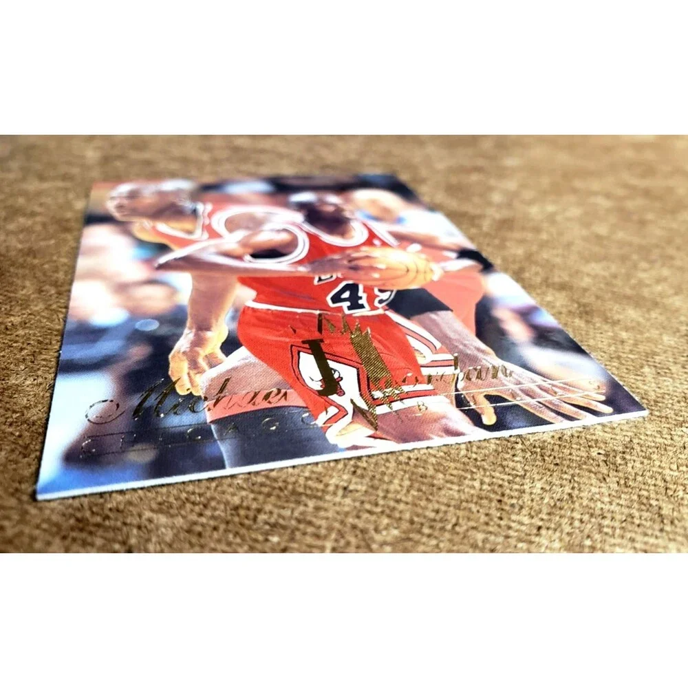 1994-95 Flair MICHAEL JORDAN NBA Basketball Trading Card 326 Chicago Bulls H.O.F